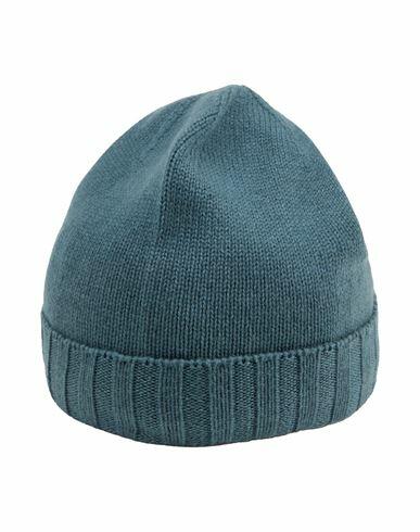 Boglioli Man Hat Deep jade Cashmere Cover