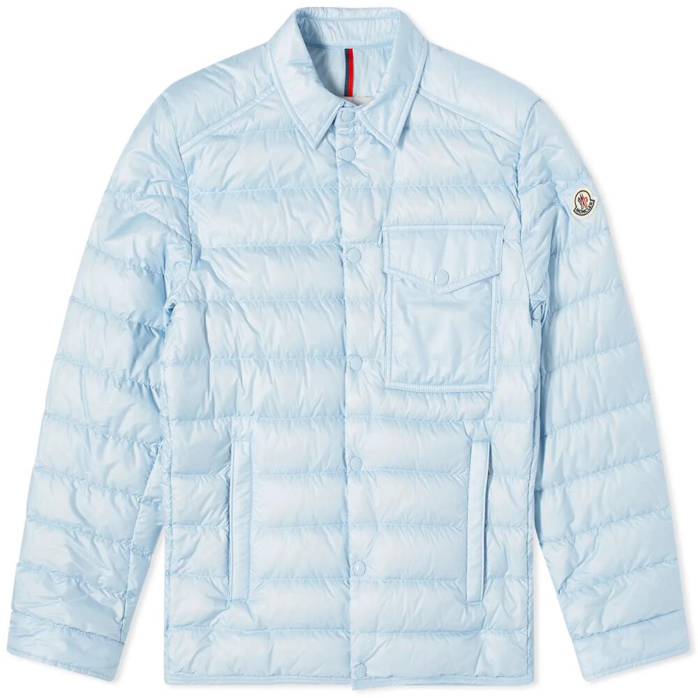 Moncler Men's Tenibres Padded Overshirt in Blue Cover