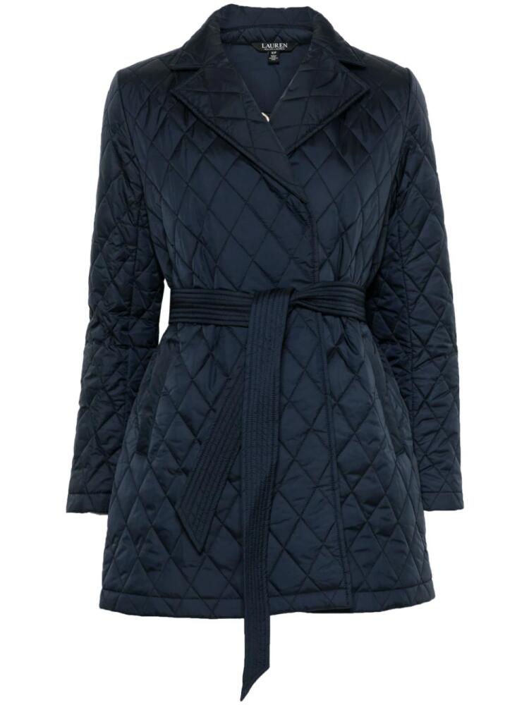 Lauren Ralph Lauren diamond-quilted raincoat - Blue Cover