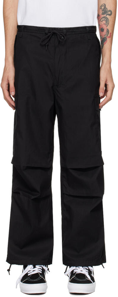 WTAPS Black MILT0001 Cargo Pants Cover