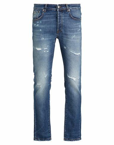 John Richmond Man Jeans Blue Cotton, Elastane Cover