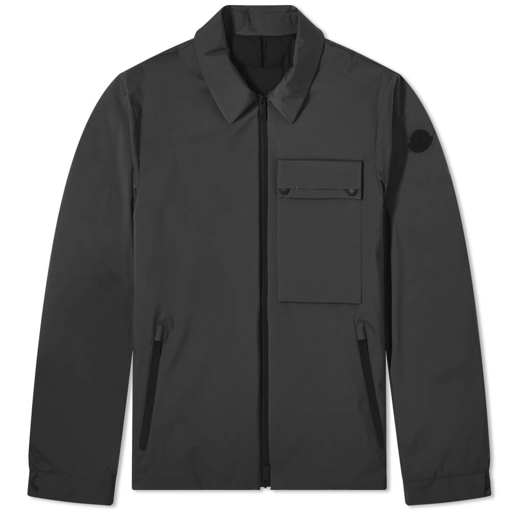 Moncler Men's Tortisse Nylon Overshirt in Black Cover