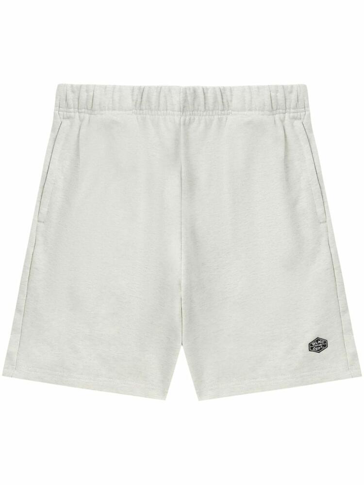 CHOCOOLATE logo print cotton shorts - Grey Cover