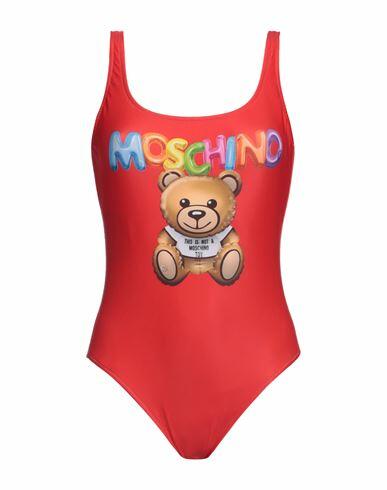 Moschino Woman One-piece swimsuit Red Polyester, Elastane Cover