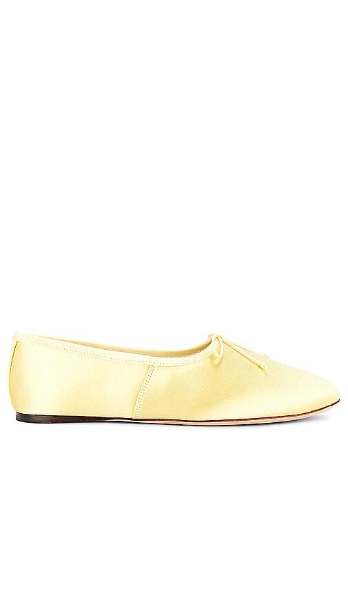 Loeffler Randall Landon Flat in Yellow Cover