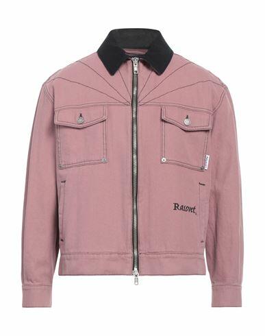 Rassvet Man Jacket Pastel pink Cotton Cover