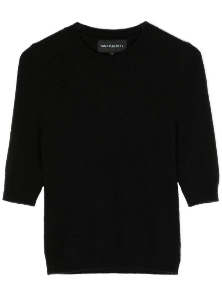 Cynthia Rowley Sydney cashmere-blend jumper - Black Cover