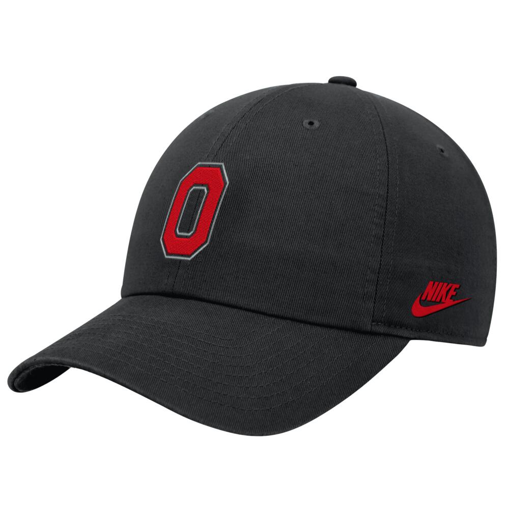 Ohio State Nike Unisex College Adjustable Cap in Black Cover