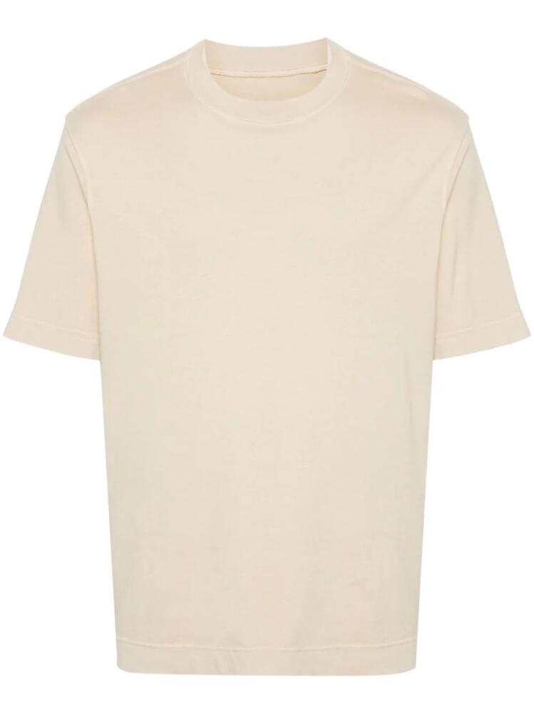 Circolo 1901 crew-neck cotton T-shirt - Neutrals Cover