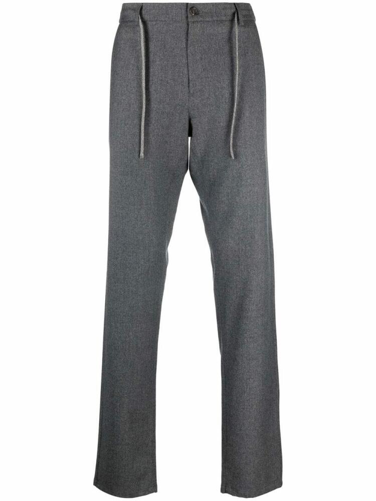 Canali wool track pants - Grey Cover