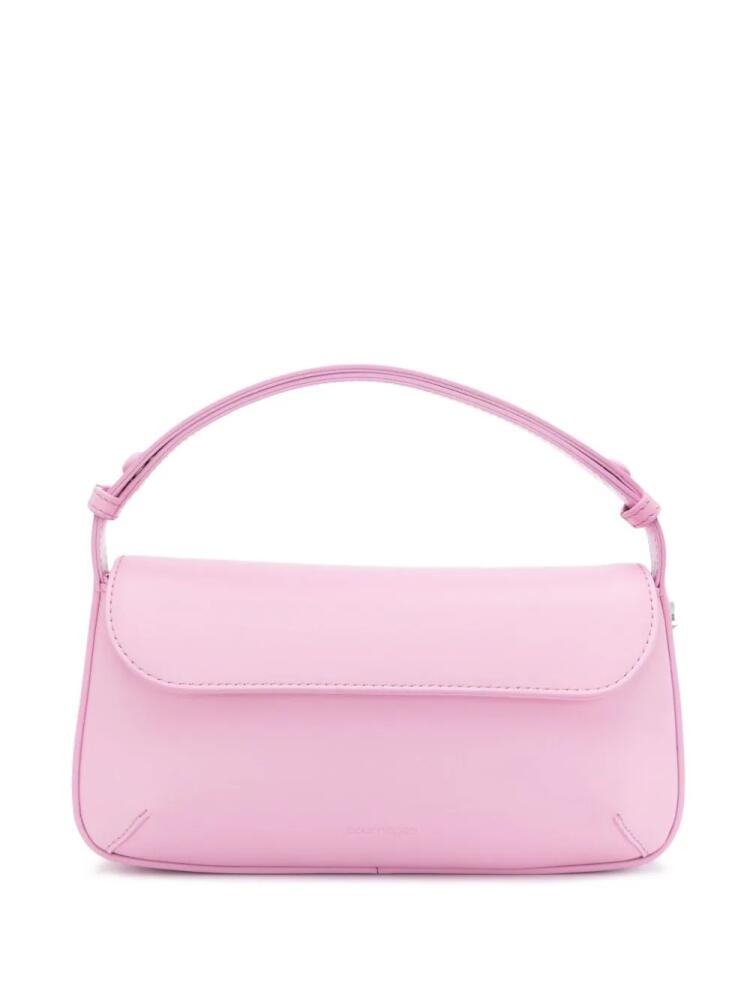 Courrèges Sleek leather shoulder bag - Pink Cover