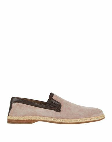 Dolce & gabbana Man Espadrilles Dove grey Calfskin Cover