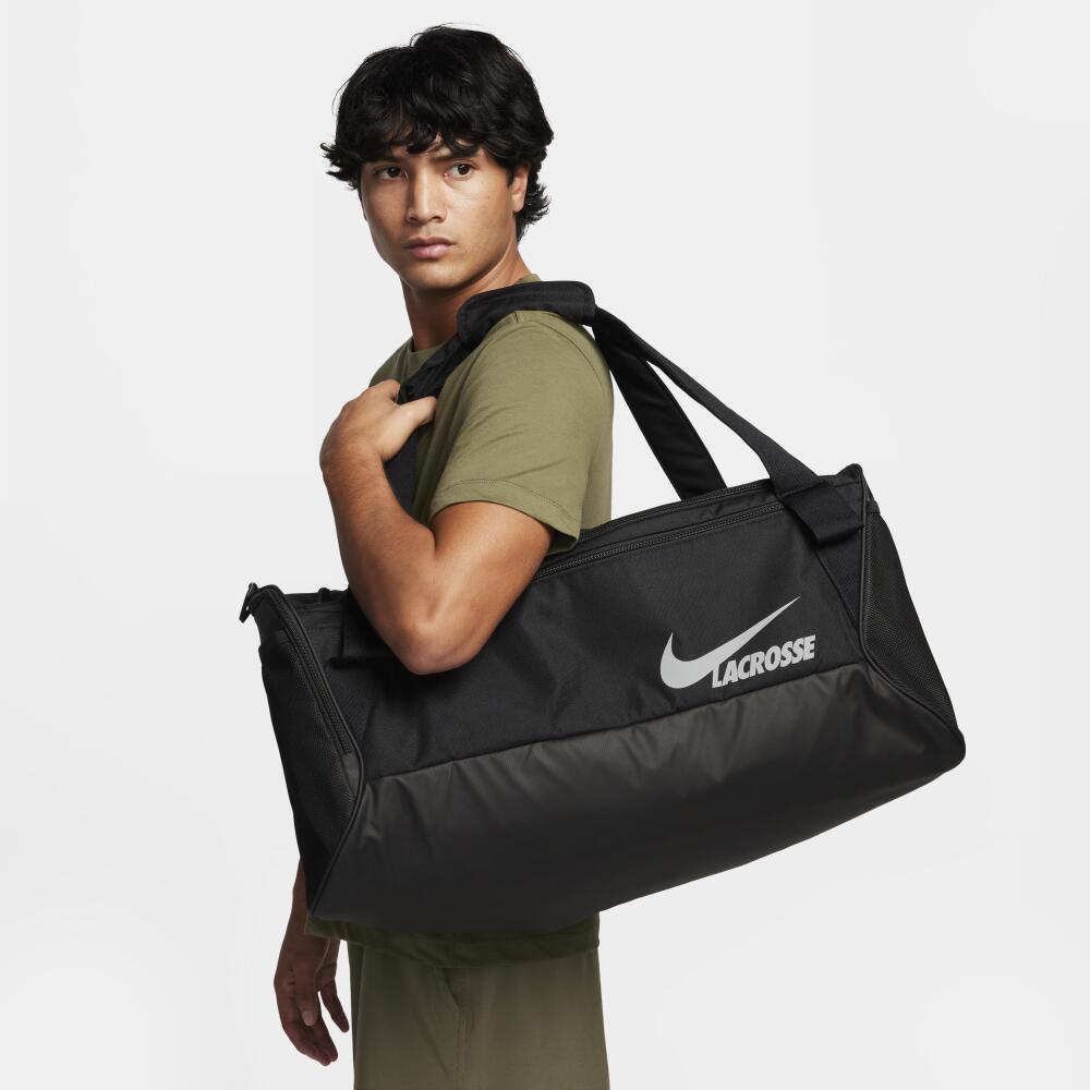 Nike Unisex Dodge Lacrosse Duffel Bag (60L) in Black Cover