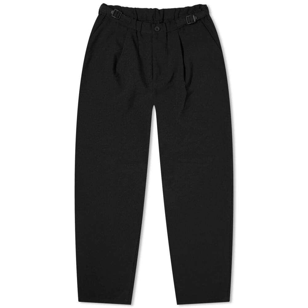 F/CE. Men's Lightweight Balloon Cropped Trousers in Black Cover