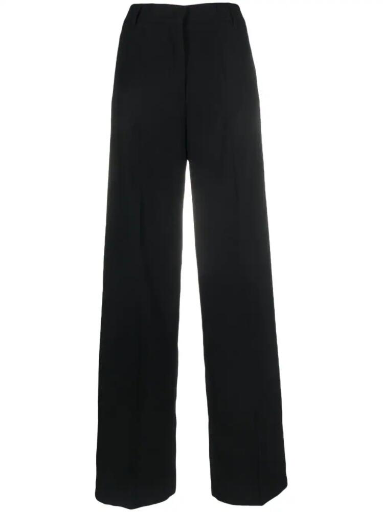 Cenere GB high-waisted straight-leg trousers - Black Cover