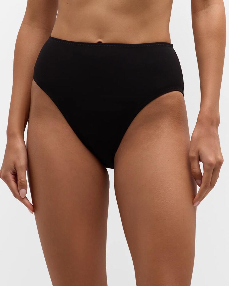 Norma Kamali High-Waist Bikini Bottoms Cover