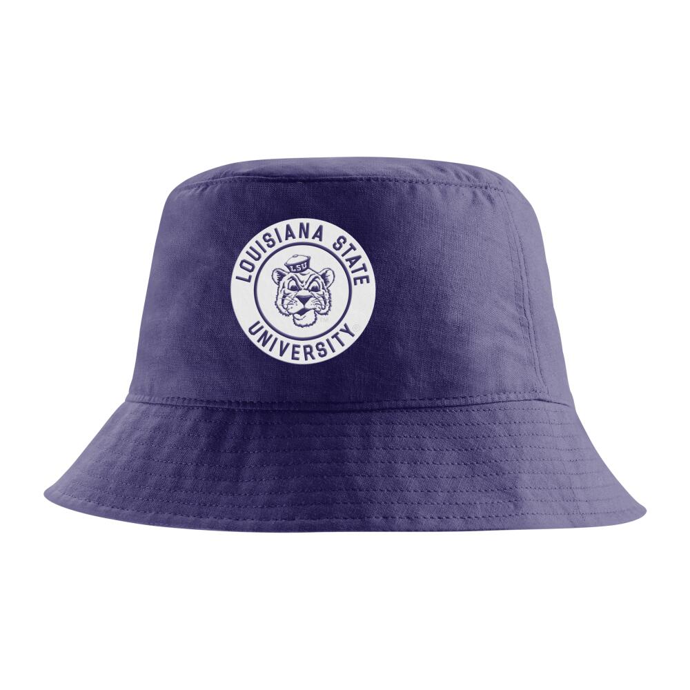 LSU Nike Unisex College Bucket Hat in Purple Cover