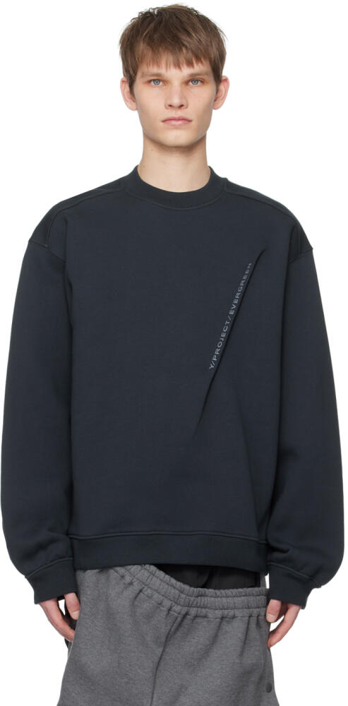 Y/Project Black Pinched Sweatshirt Cover