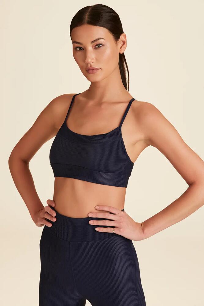 ALALA Raya Rib Bra in Navy Cover