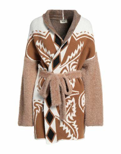 Akep Woman Cardigan Camel Polyamide Cover