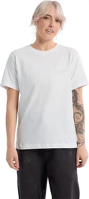 Arc'teryx Kragg Cotton Little Bird Crew Short Sleeve (White Light/White) Women's Clothing Cover