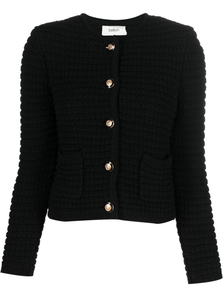 Ba&Sh Gaspard round-neck cardigan - Black Cover