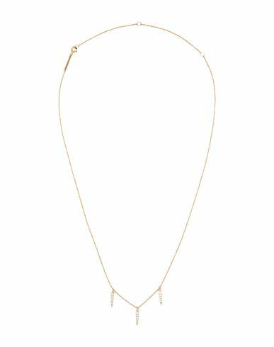 P D Paola Peak Supreme Gold Necklace Woman Necklace Gold 925/1000 Silver, 750/1000 gold plated, Zirconia Cover