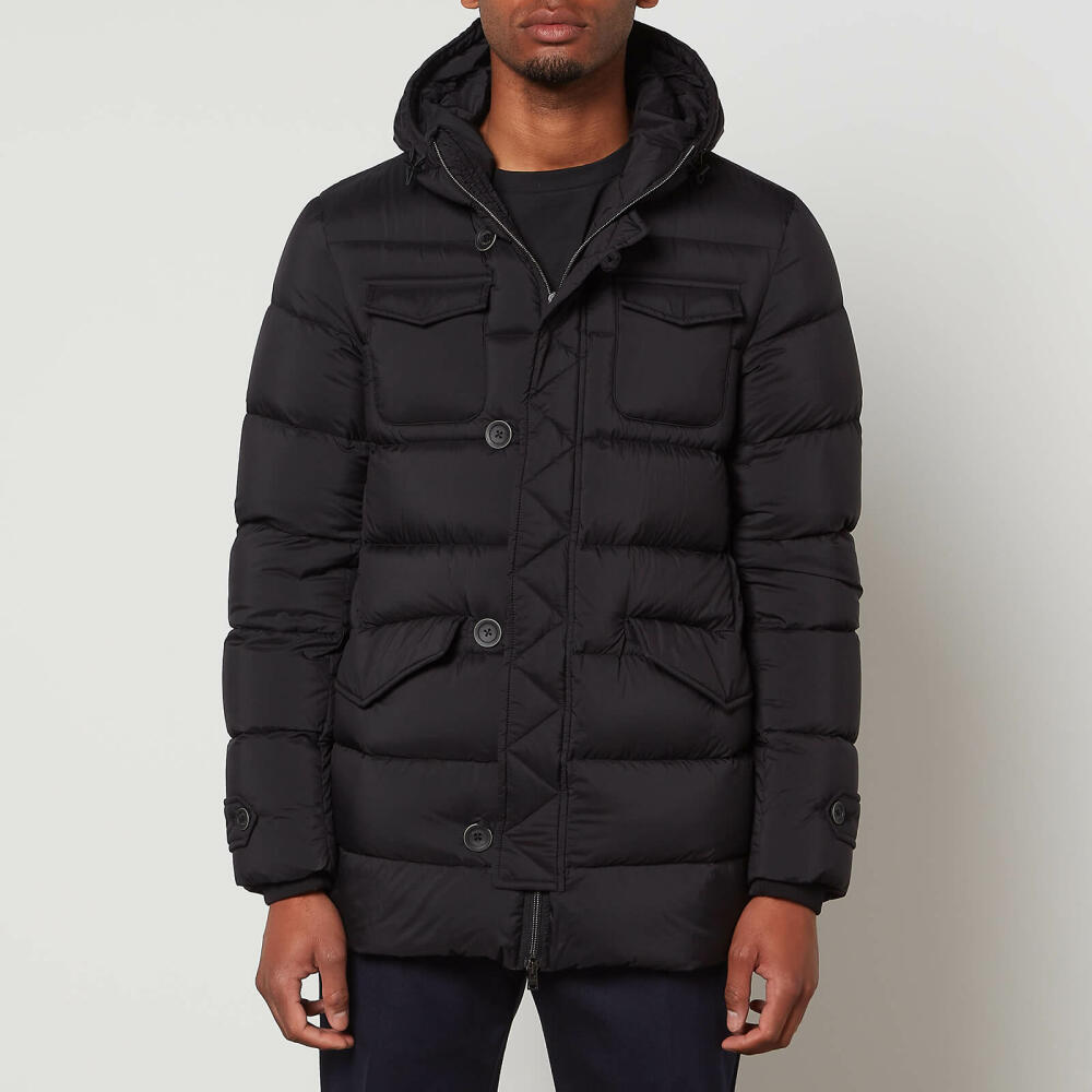 Herno Men's Padded Coat - Black Cover