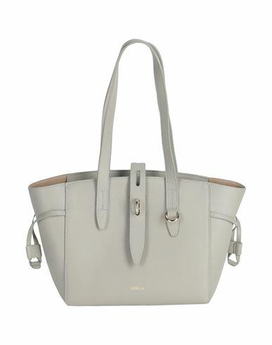 Furla Furla Net S Tote 24 Woman Handbag Dove grey Calfskin Cover