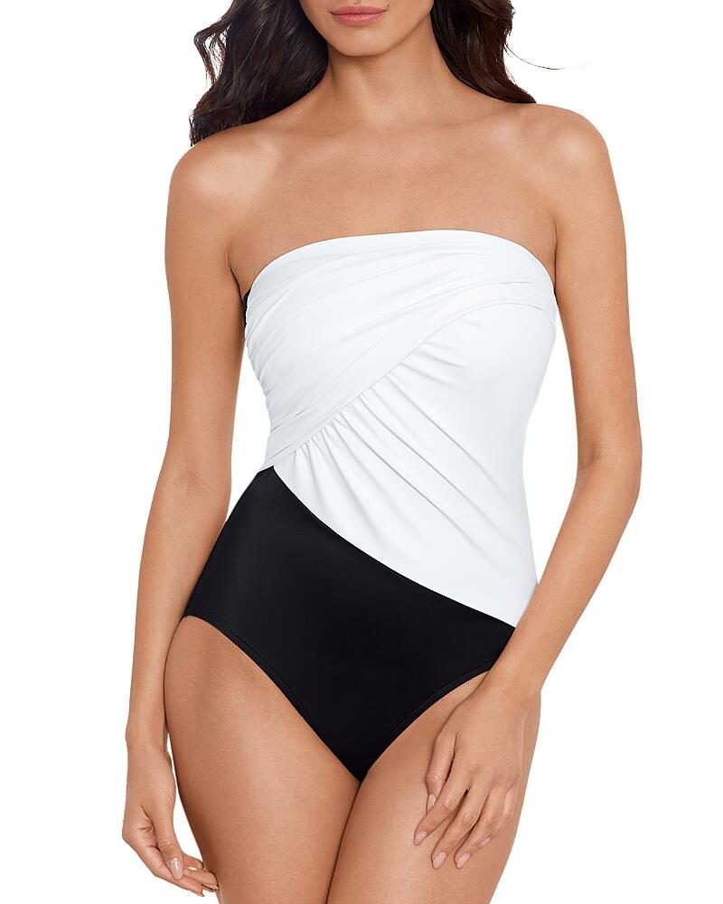 Magicsuit Goddess Underwire Colorblock One Piece Swimsuit Cover