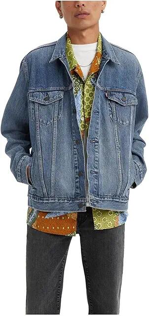 Levi's(r) Premium Premium Denim Trucker Jacket (Skyline) Men's Coat Cover