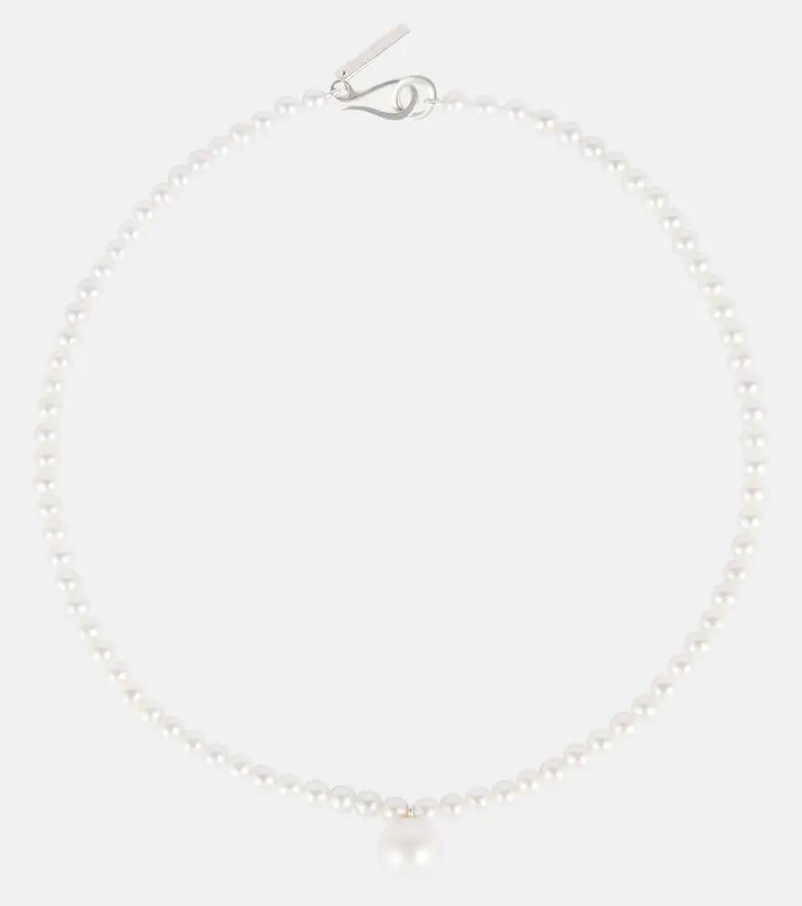 Sophie Buhai Classique sterling silver choker with freshwater pearls Cover