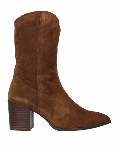 Pedro Miralles Woman Ankle boots Cocoa Leather Cover