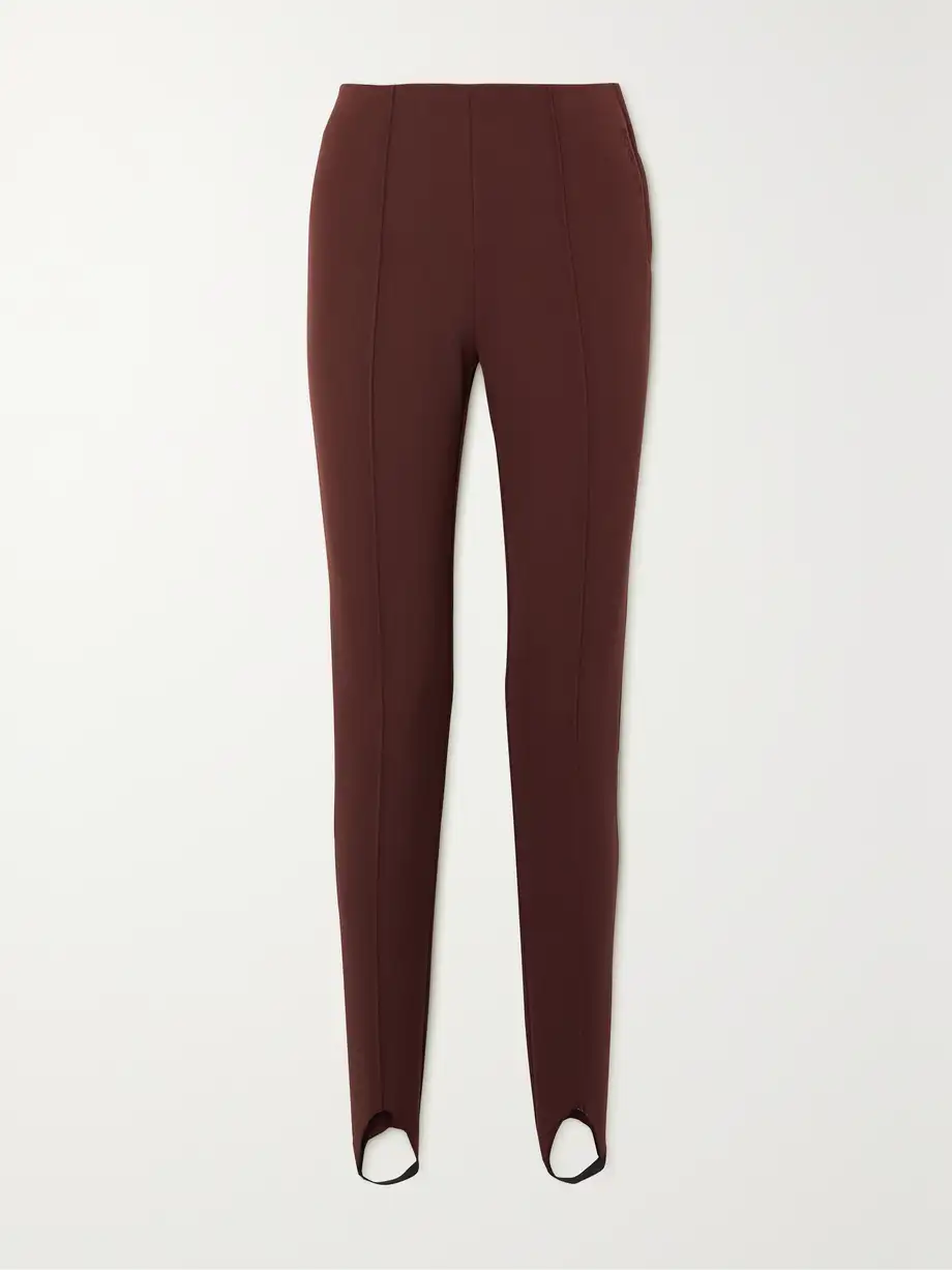 Bogner - Elaine Stretch Stirrup Ski Pants - Brown Cover