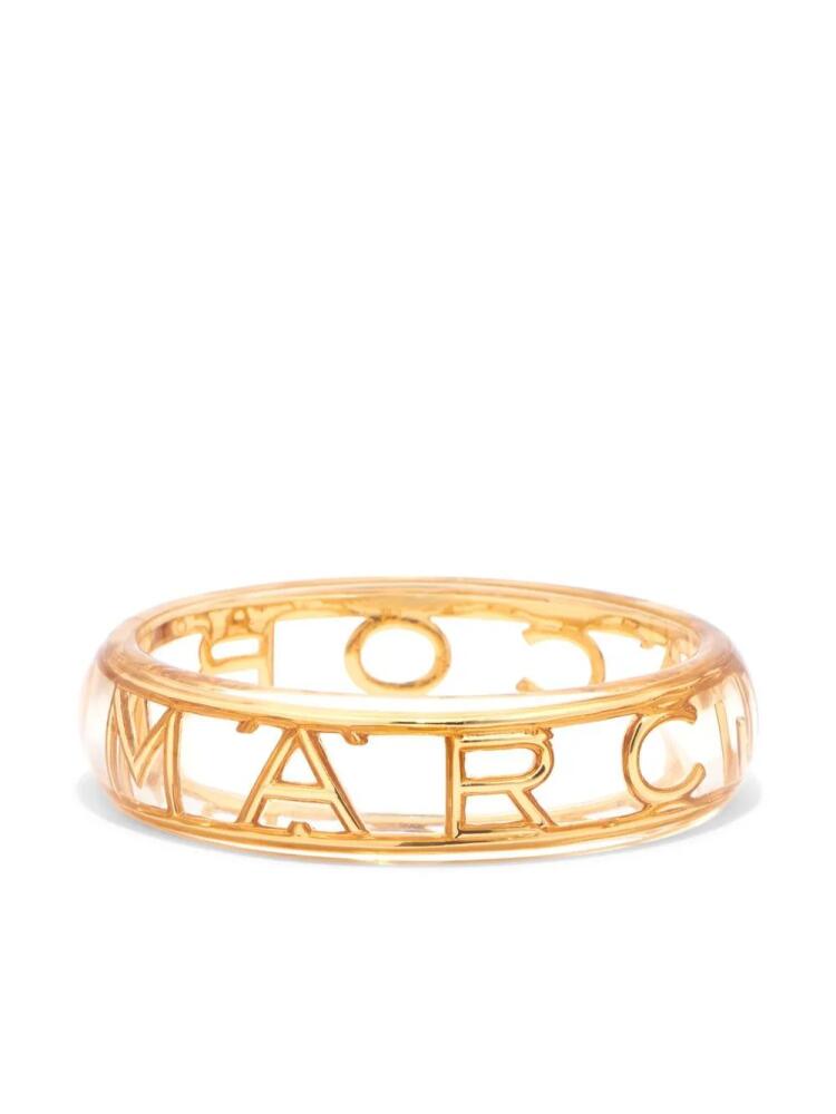 Marc Jacobs The Logo bangle - Gold Cover