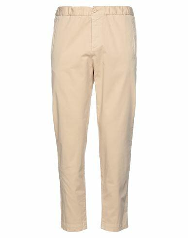 Bikkembergs Man Pants Sand Cotton, Elastane Cover