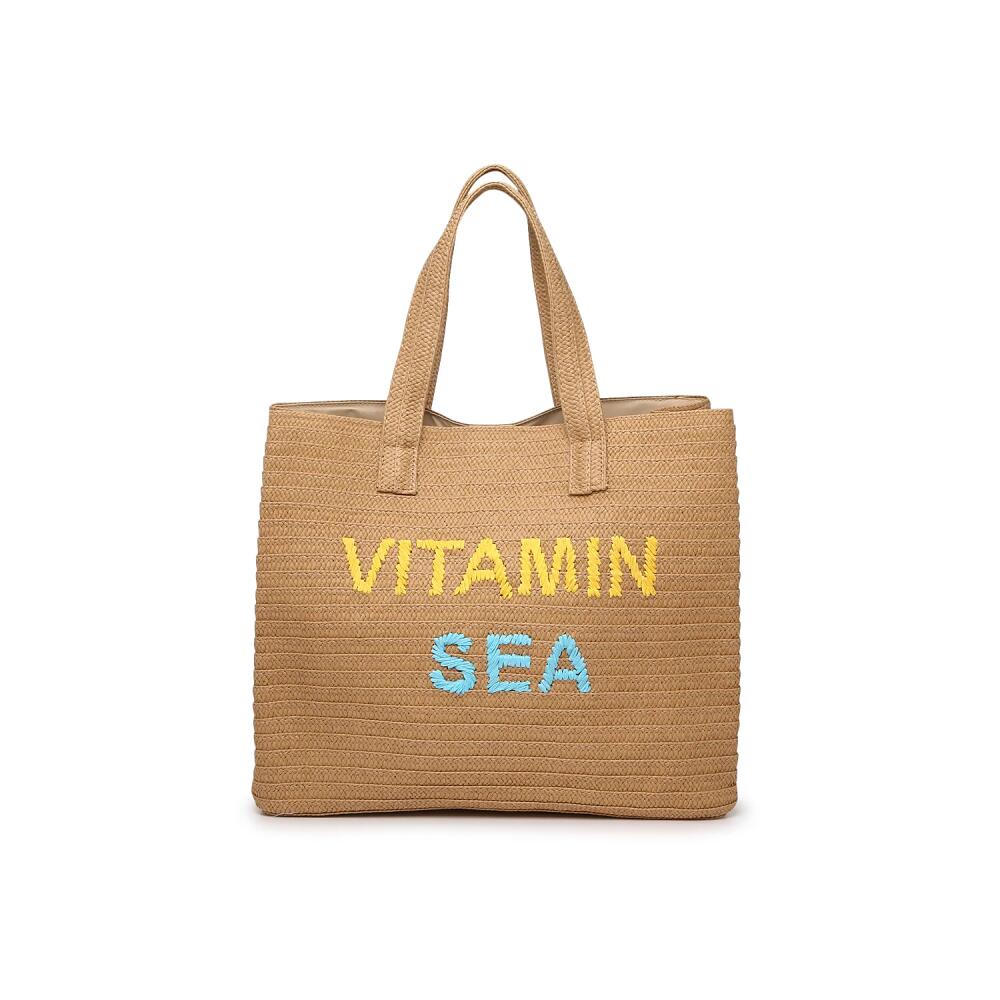 Kelly & Katie Phrase Tote | Women's | Tan/Yellow/Blue Vitamin Sea Cover