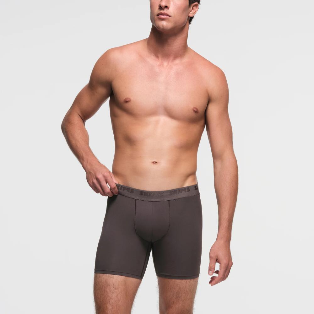 SKIMS Mens 5" Boxer Brief | Grey | 4XL | SKIMS Stretch Cover