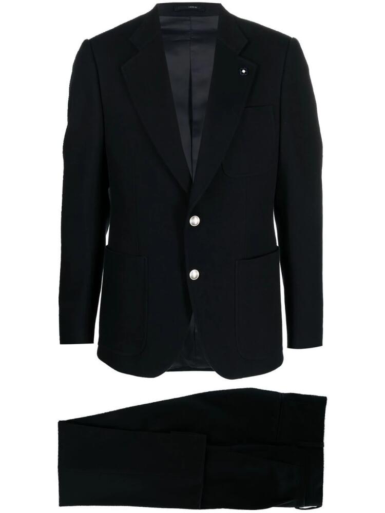 Lardini single-breasted suit - Blue Cover