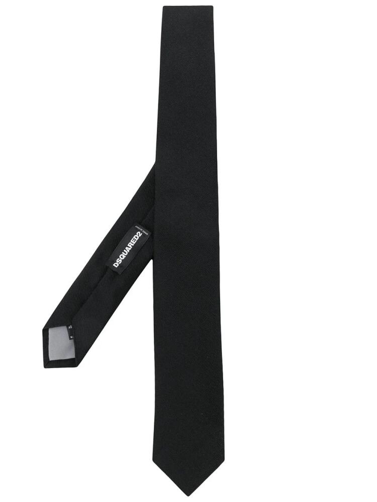 DSQUARED2 silk-blend tie - Black Cover