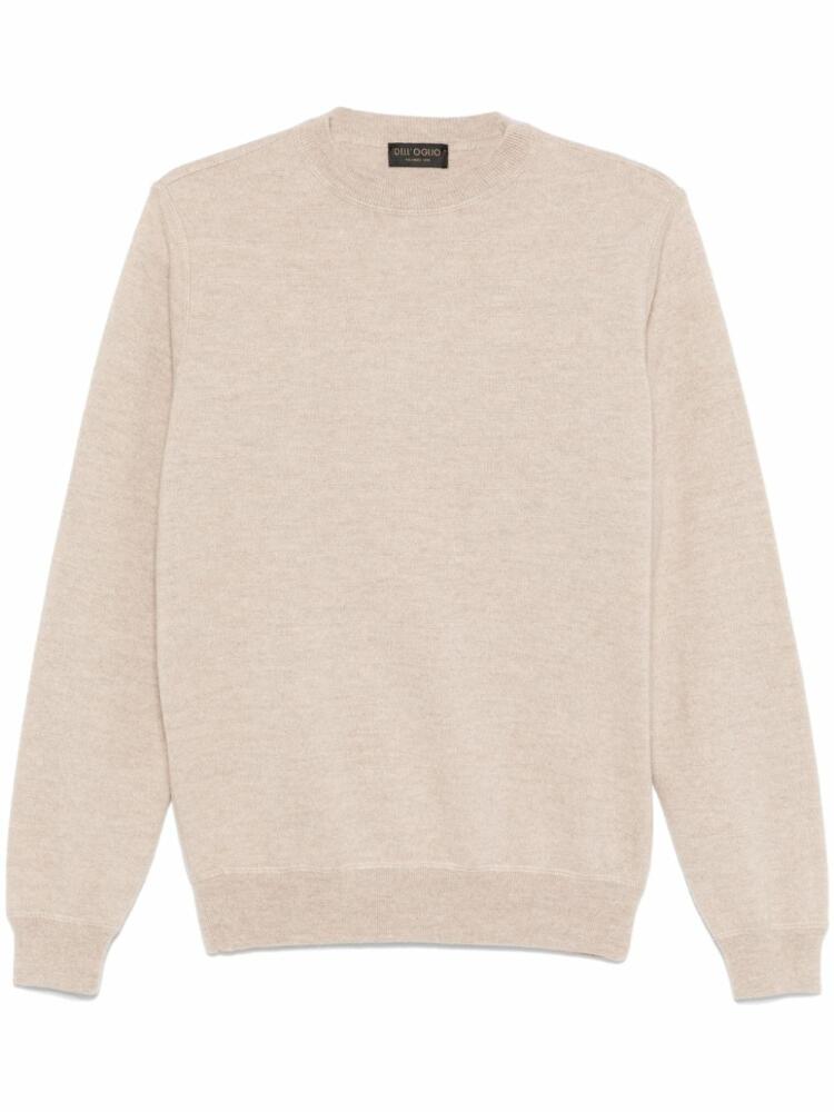 Dell'oglio fine-knit sweater - Neutrals Cover