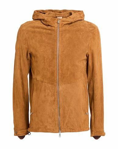 Giorgio Brato Man Jacket Camel Leather Cover