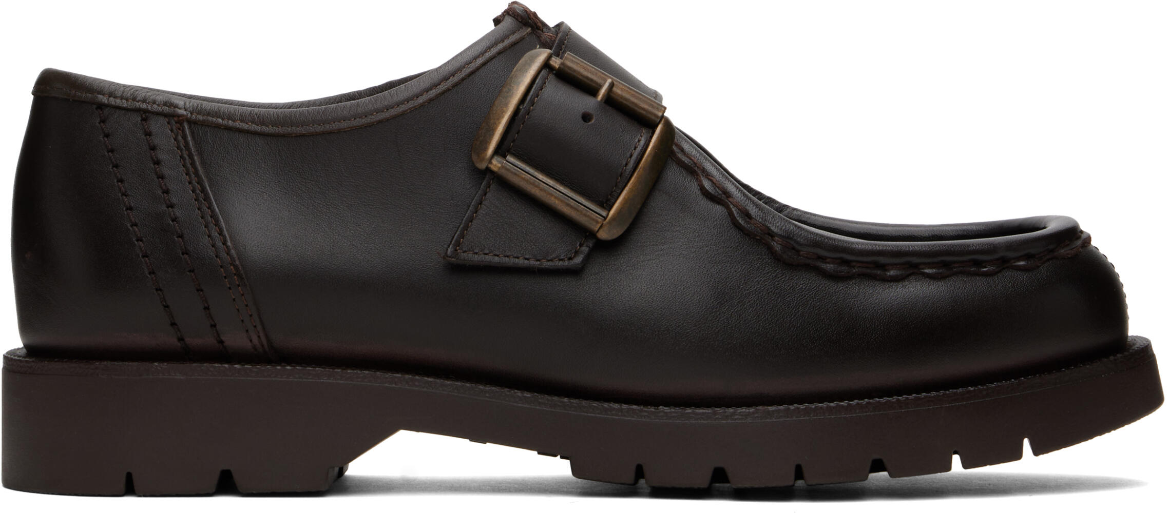 KLEMAN Brown Convoi Monkstraps Cover