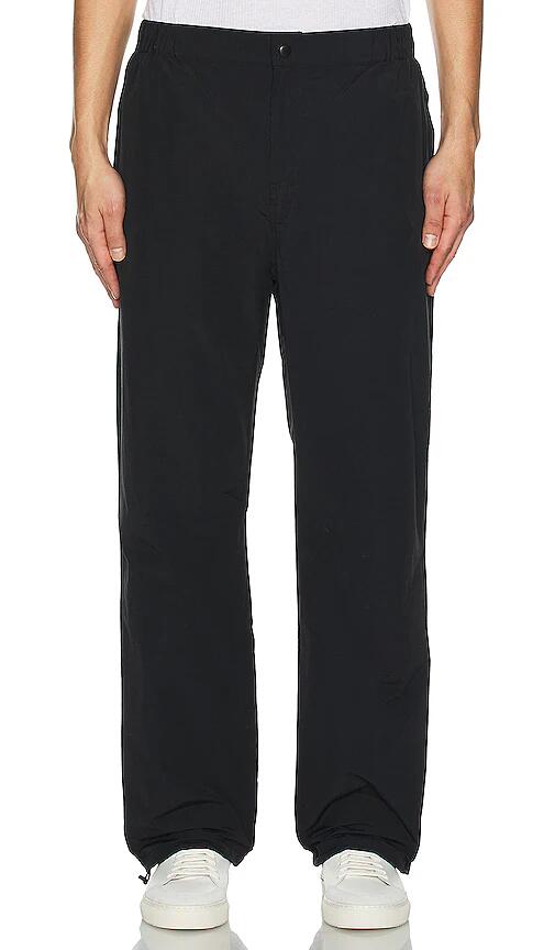 SATURDAYS NYC Tony Nylon Taslan Sweatpant in Black Cover