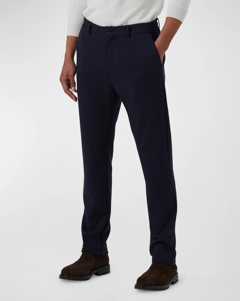 Bugatchi Men's Straight-Fit Soft Touch Dress Pants Cover