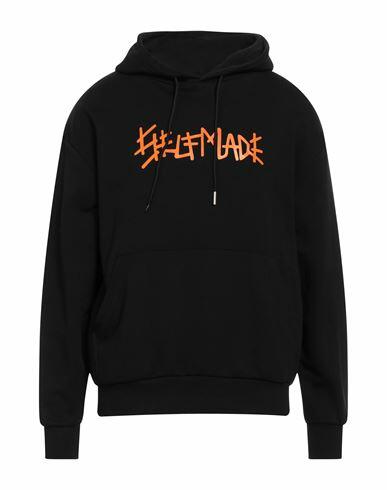 Self Made By Gianfranco Villegas Man Sweatshirt Black Cotton Cover