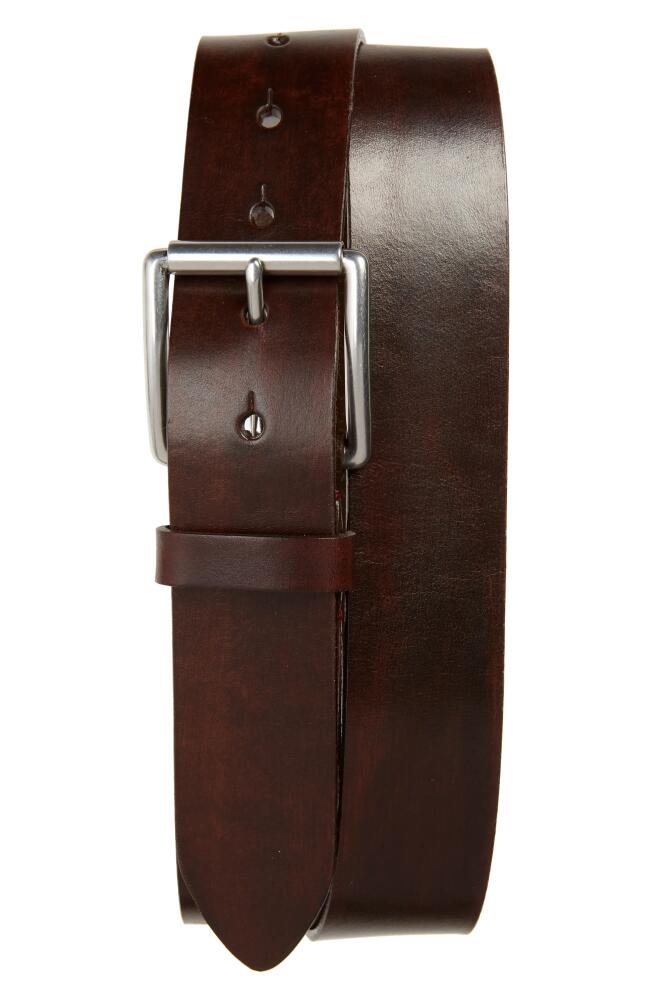 Torino Leather Belt in Brown Cover