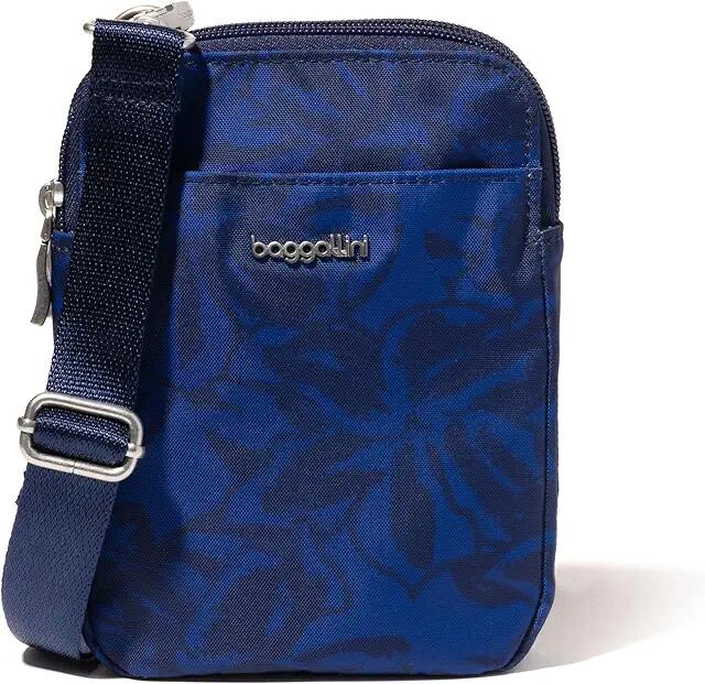 Baggallini Modern Take Two RFID Crossbody (Nightfall Floral) Cross Body Handbags Cover