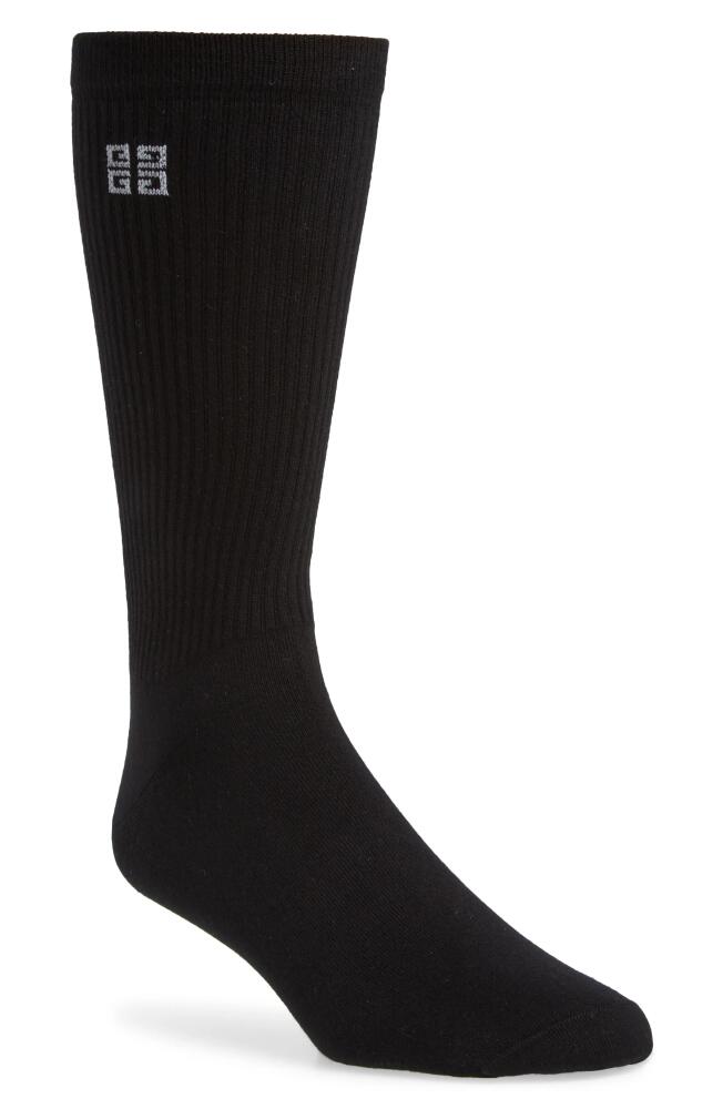 Givenchy 4G Logo Socks in Black Cover