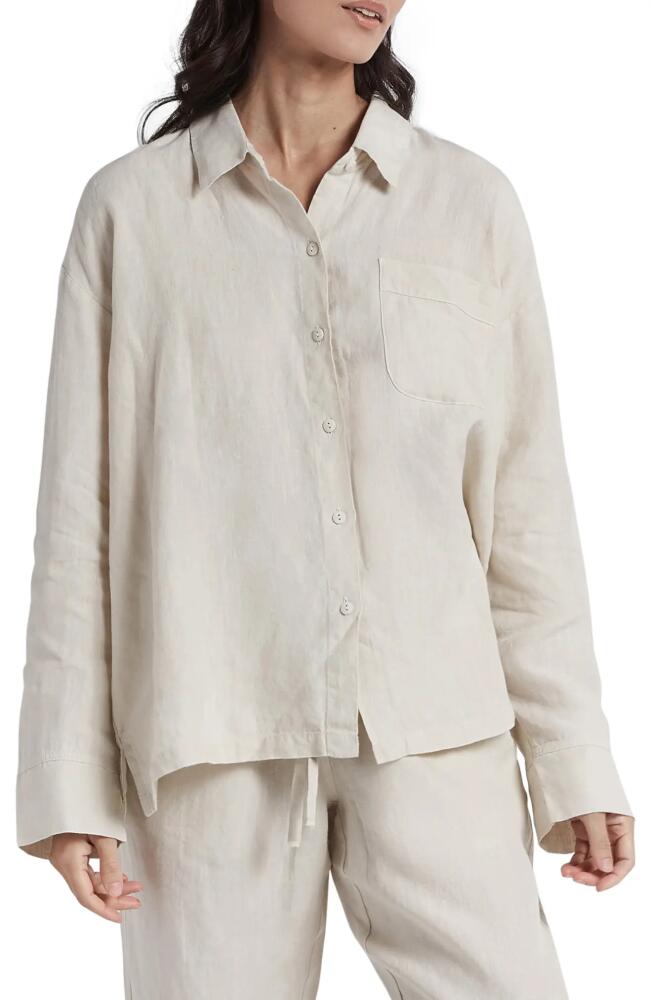 Parachute Women's Linen Shirt in Bone Cover